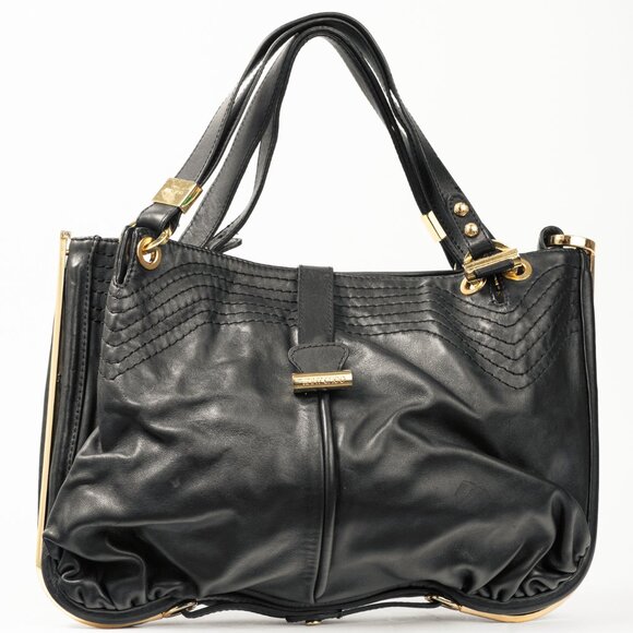 Jimmy Choo Alex Black Leather Hobo - Picture 1 of 15